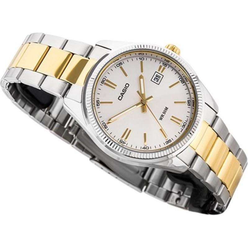 Casio MTP-1302SG-7AVDF Two Tone Stainless Steel Strap Watch for Men-Watch Portal Philippines