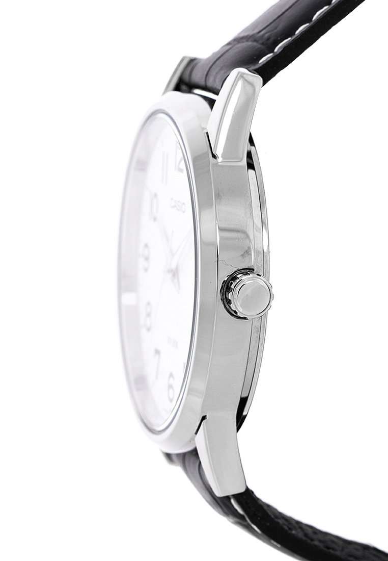 Casio MTP-1303L-7BVDF Black Leather Strap Watch for Men-Watch Portal Philippines