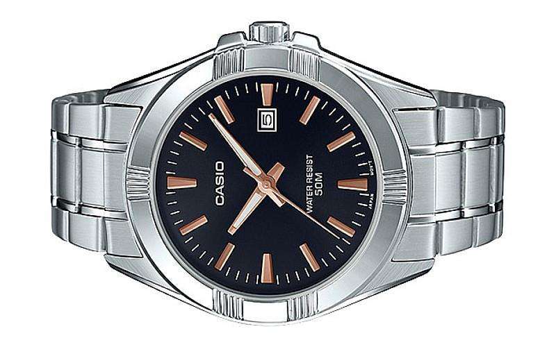 Casio MTP-1308D-1A2VDF Silver Stainless Steel Strap Watch for Men-Watch Portal Philippines