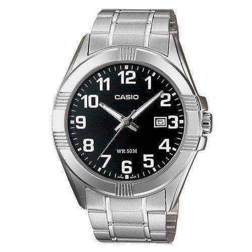 Casio MTP-1308D-1BVDF Silver Stainless Steel Strap Watch for Men-Watch Portal Philippines