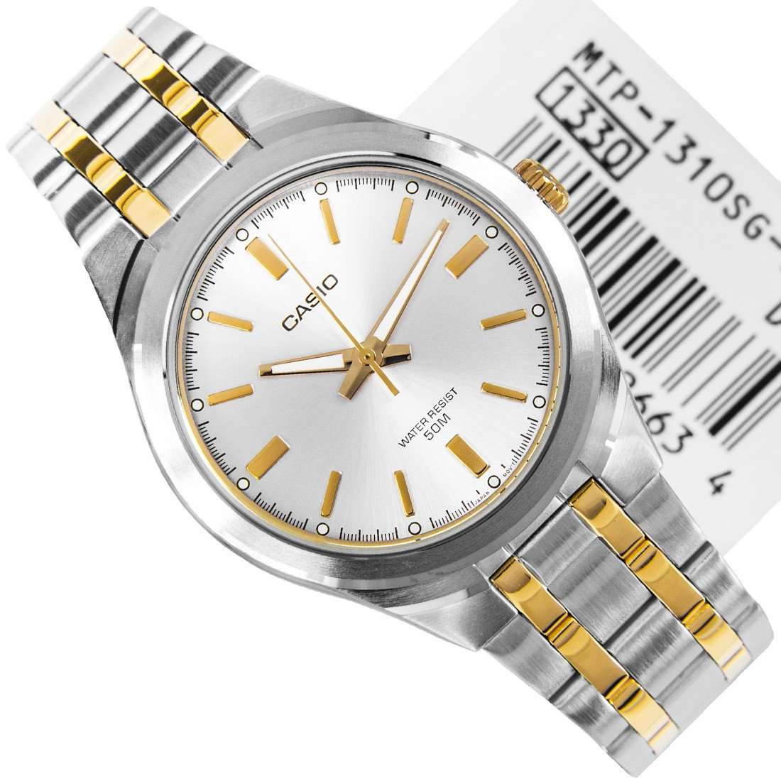 Casio MTP-1308SG-7AVDF Two Tone Stainless Steel Strap Watch for Men-Watch Portal Philippines