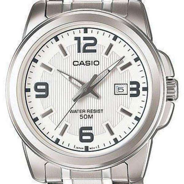 Casio MTP-1314D-7AVDF Silver Stainless Steel Strap Watch for Men-Watch Portal Philippines