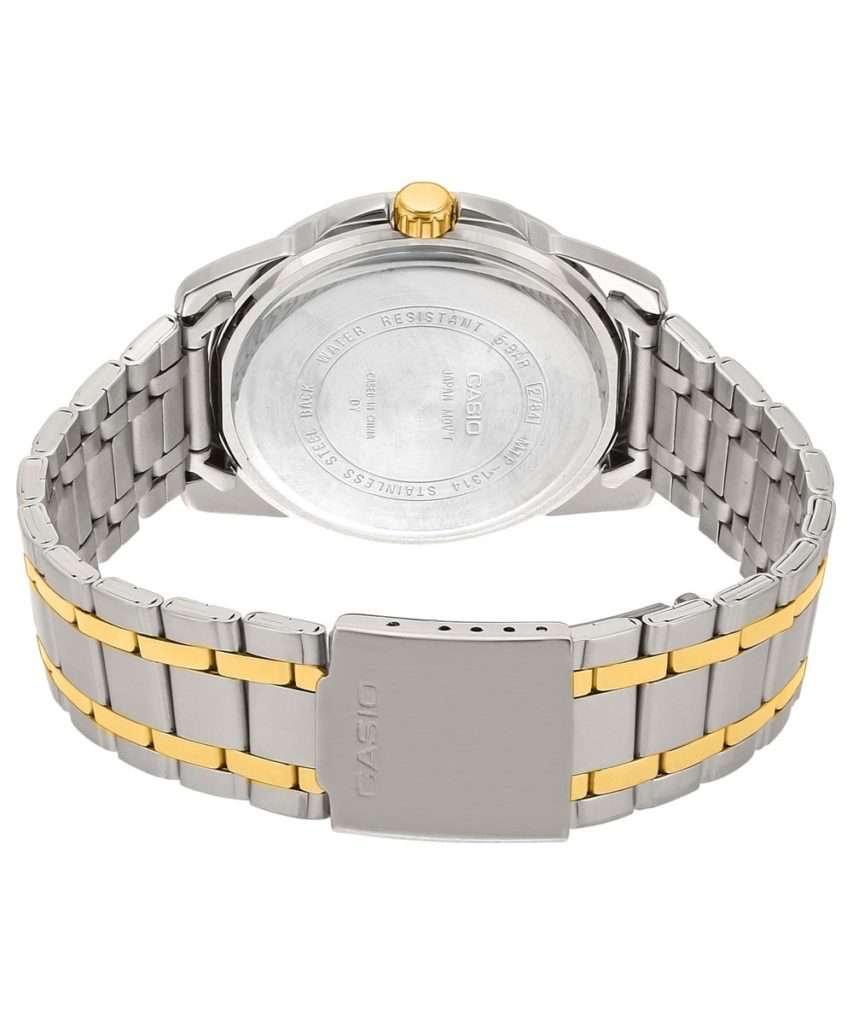 Casio MTP-1314SG-1AVDF Two Tone Stainless Steel Strap Watch for Men-Watch Portal Philippines