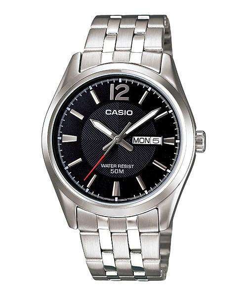 Casio MTP-1335D-1AVDF Silver Stainless Watch for Men-Watch Portal Philippines