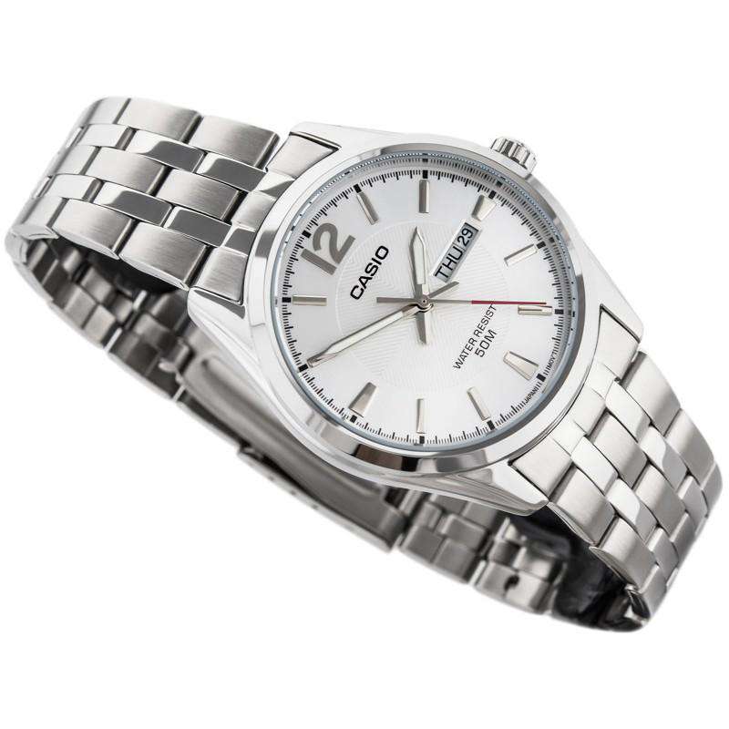 Casio MTP-1335D-7AVDF Silver Stainless Watch for Men-Watch Portal Philippines