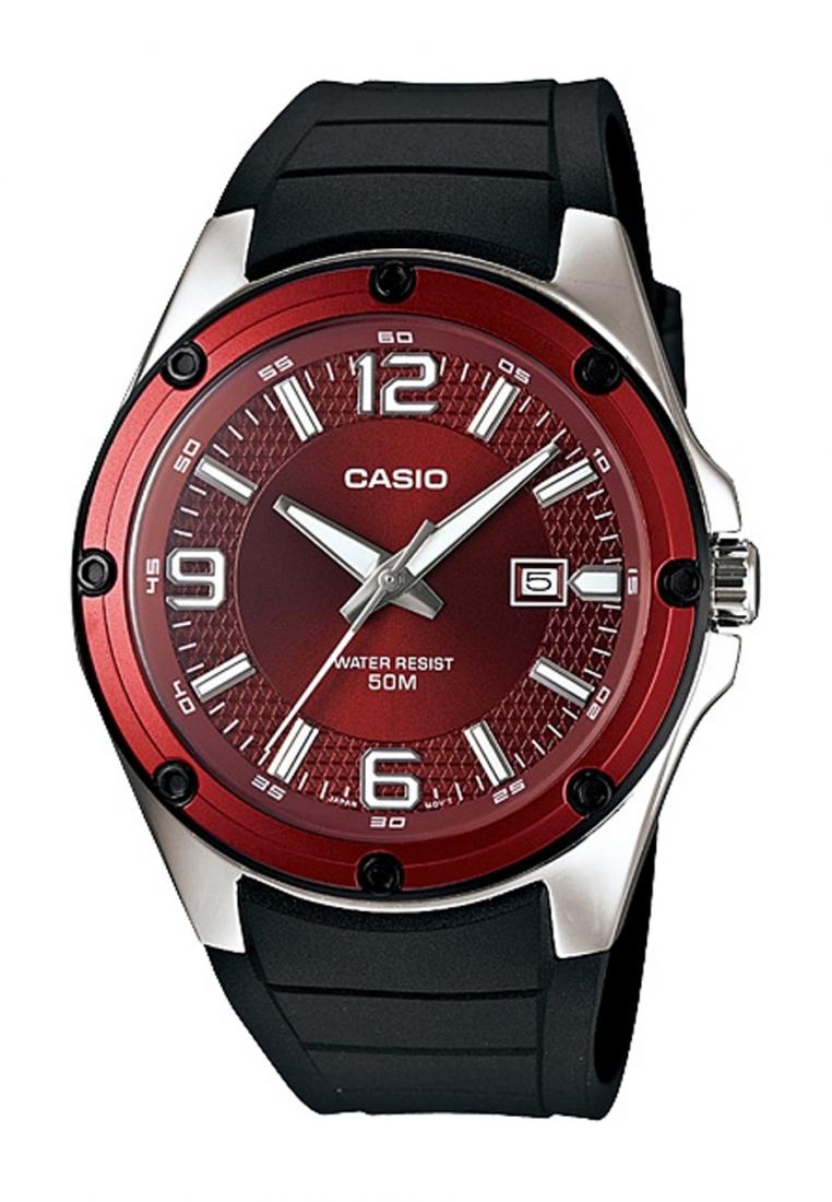 Casio MTP-1346-5A Analog Rubber Strap Watch For Men-Watch Portal Philippines