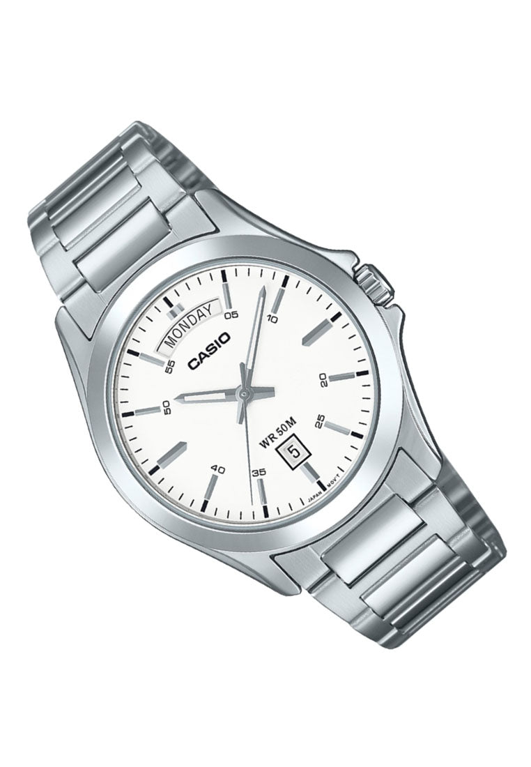 Casio MTP-1370D-7A3 Analog Stainless Steel Strap Watch for Men-Watch Portal Philippines
