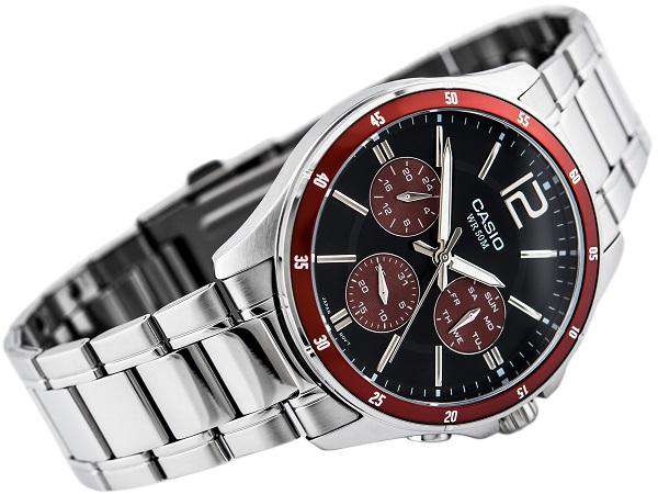 Casio MTP-1374D-5AVDF Silver Stainless Watch for Men-Watch Portal Philippines