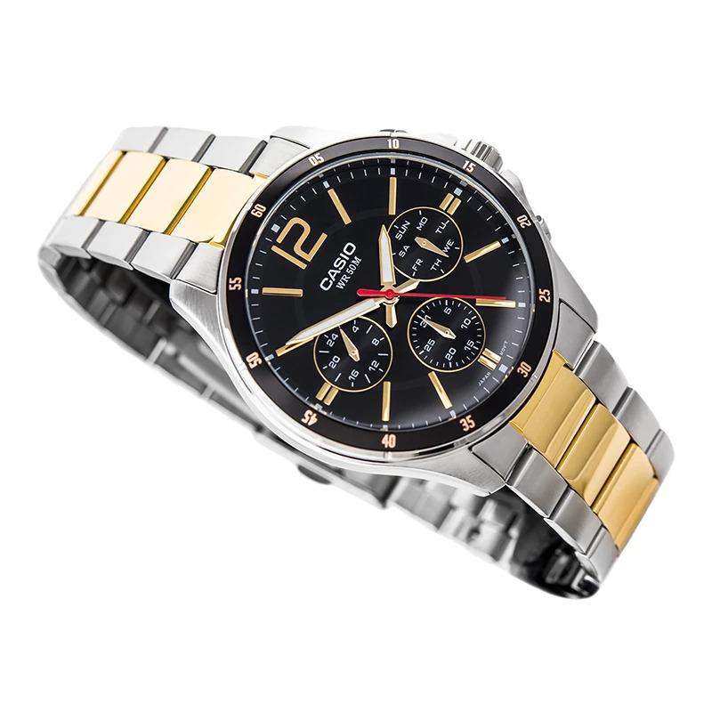 Casio MTP-1374SG-1AVDF Two Tone Stainless Watch for Men-Watch Portal Philippines