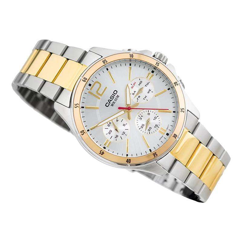 Casio MTP-1374SG-7AVDF Two Tone Stainless Watch for Men-Watch Portal Philippines