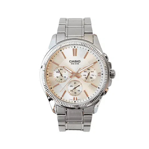 Casio MTP-1375D-7A2 Silver Stainless Watch for Men-Watch Portal Philippines