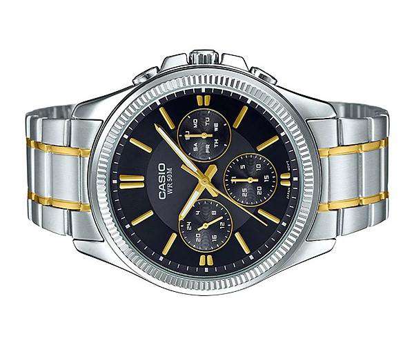 Casio MTP-1375SG-1A Two Tone Stainless Watch for Men-Watch Portal Philippines