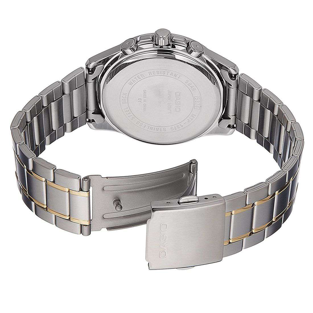 Casio MTP-1375SG-9A Two Tone Stainless Watch for Men-Watch Portal Philippines