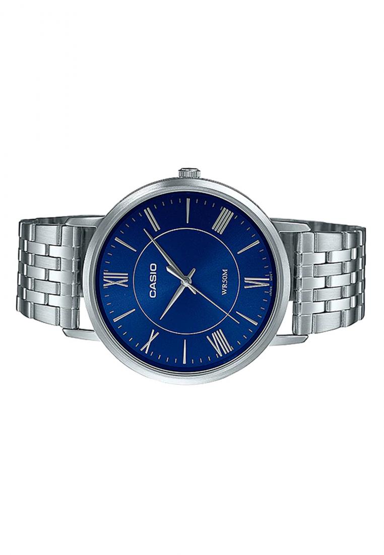 Casio MTP-B110D-2A Analog Stainless Steel Strap Watch For Men-Watch Portal Philippines