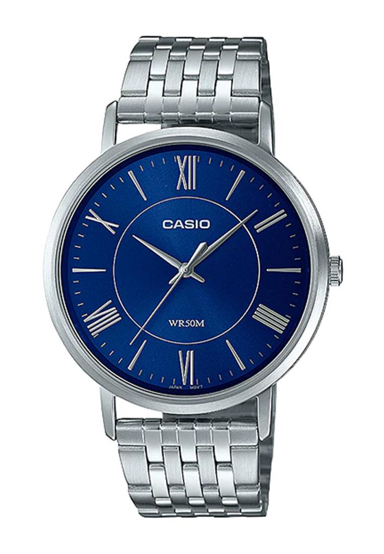 Casio MTP-B110D-2A Analog Stainless Steel Strap Watch For Men-Watch Portal Philippines