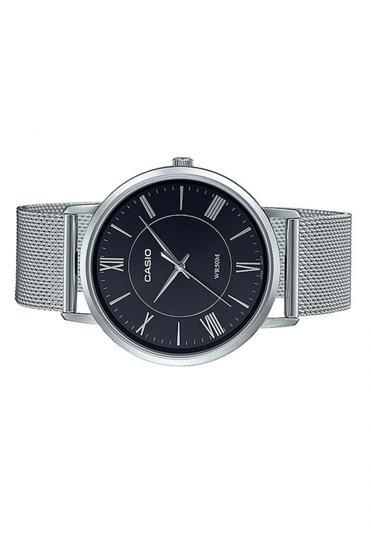 Casio MTP-B110M-1A Analog Stainless Steel Strap Watch For Men-Watch Portal Philippines
