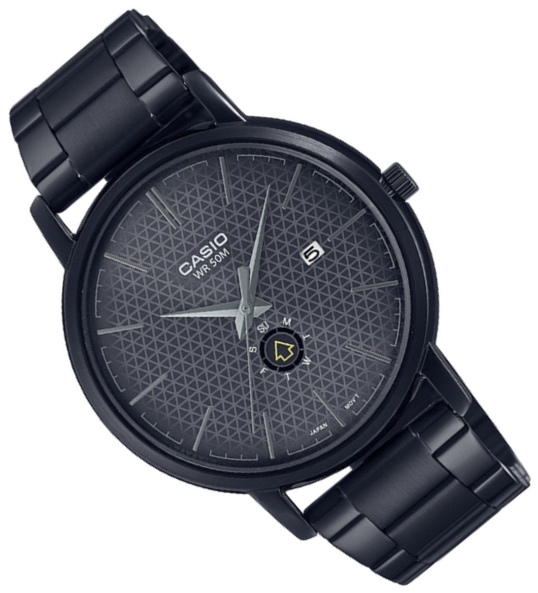 Casio MTP-B125B-8A Analog Stainless Steel Strap Watch For Men-Watch Portal Philippines