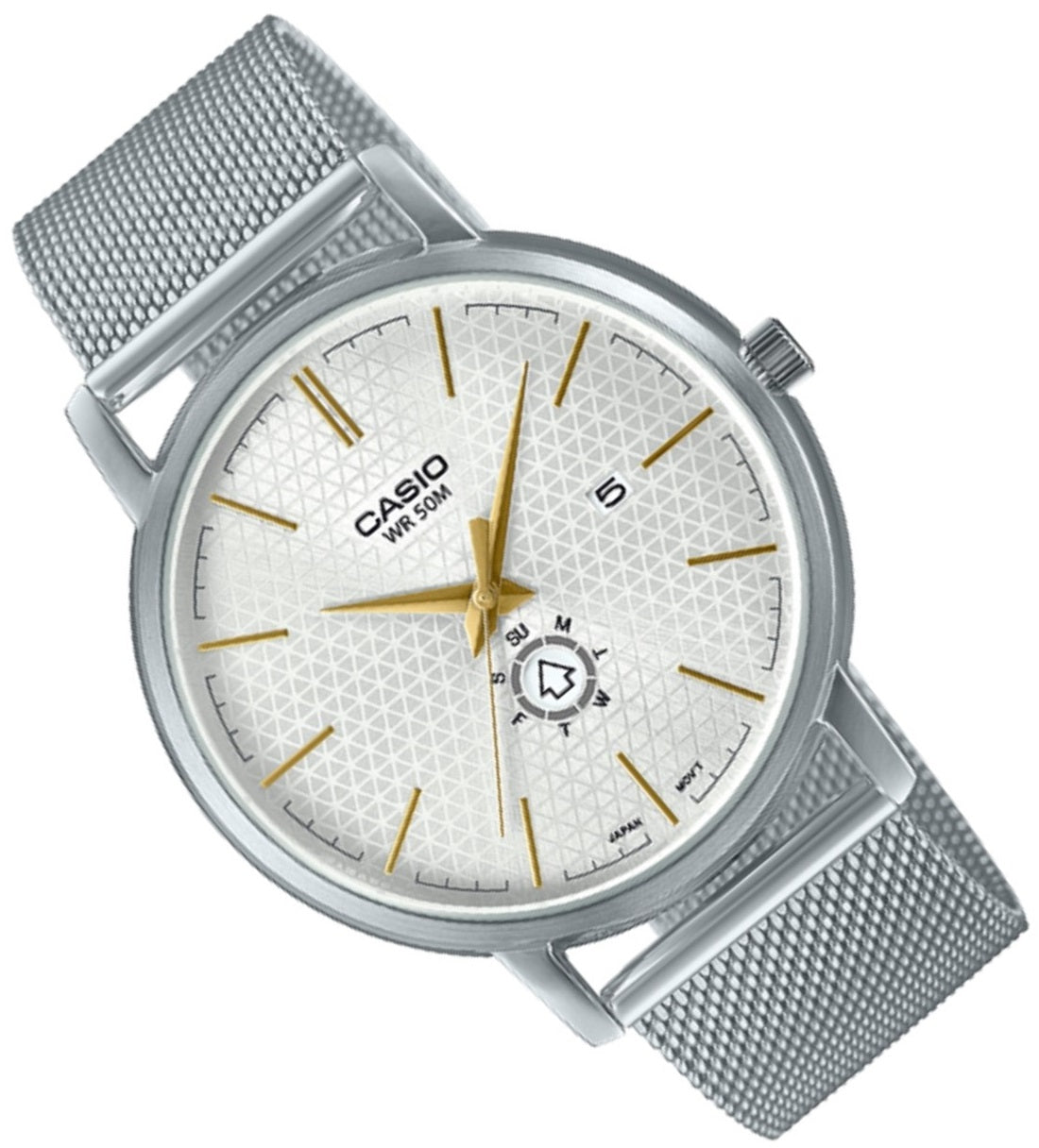 Casio MTP-B125M-7A Analog Stainless Steel Strap Watch For Men-Watch Portal Philippines