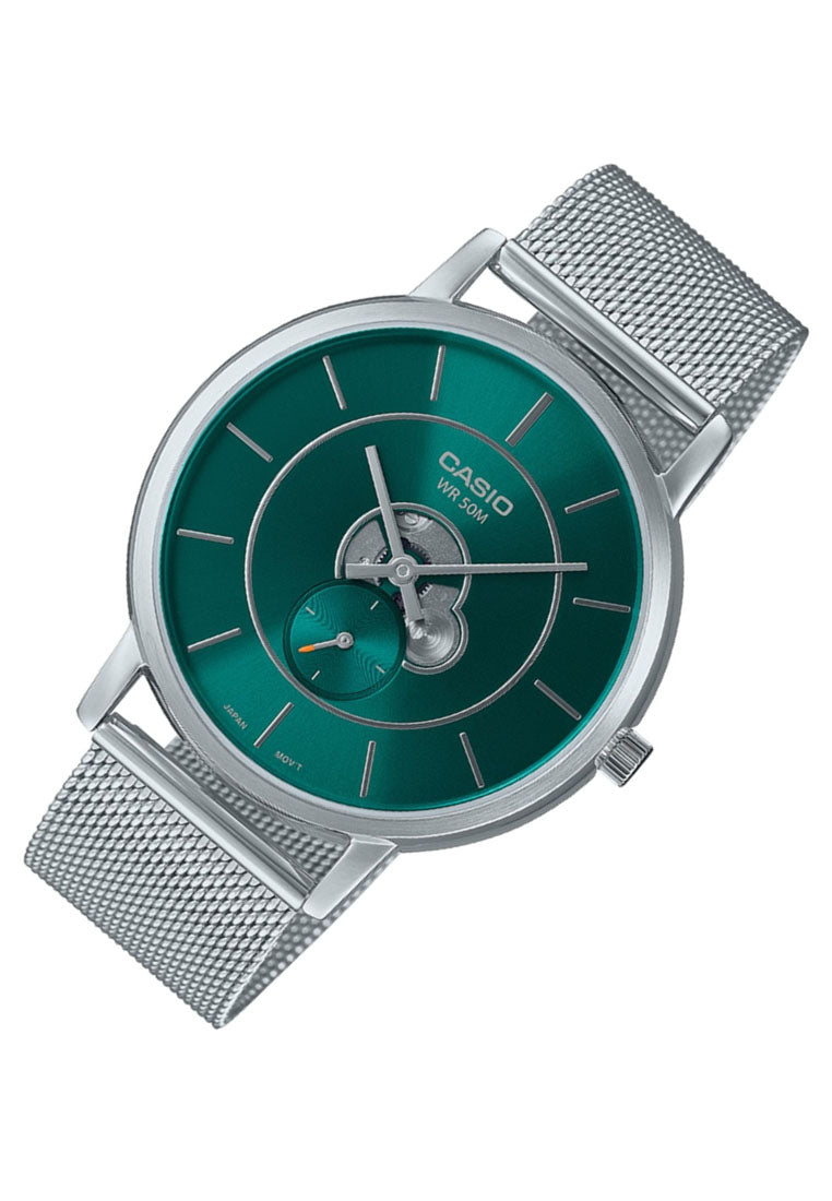 Casio MTP-B130M-3A Analog Stainless Steel Strap Watch For Men-Watch Portal Philippines