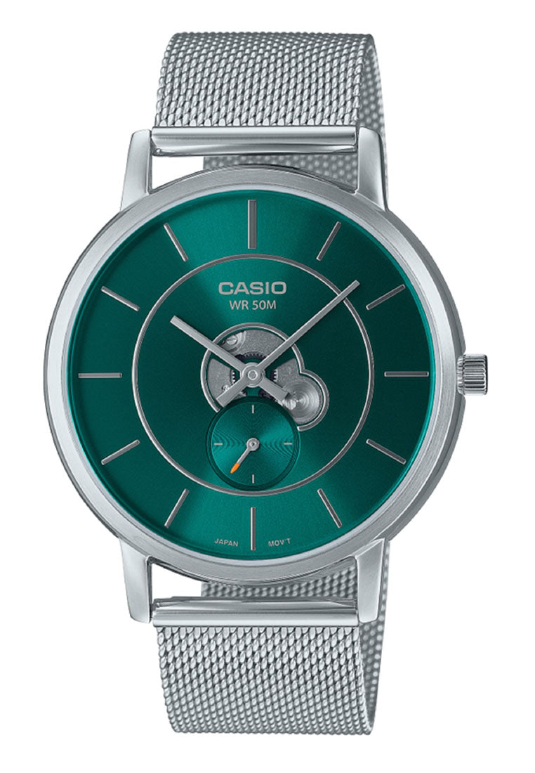 Casio MTP-B130M-3A Analog Stainless Steel Strap Watch For Men-Watch Portal Philippines