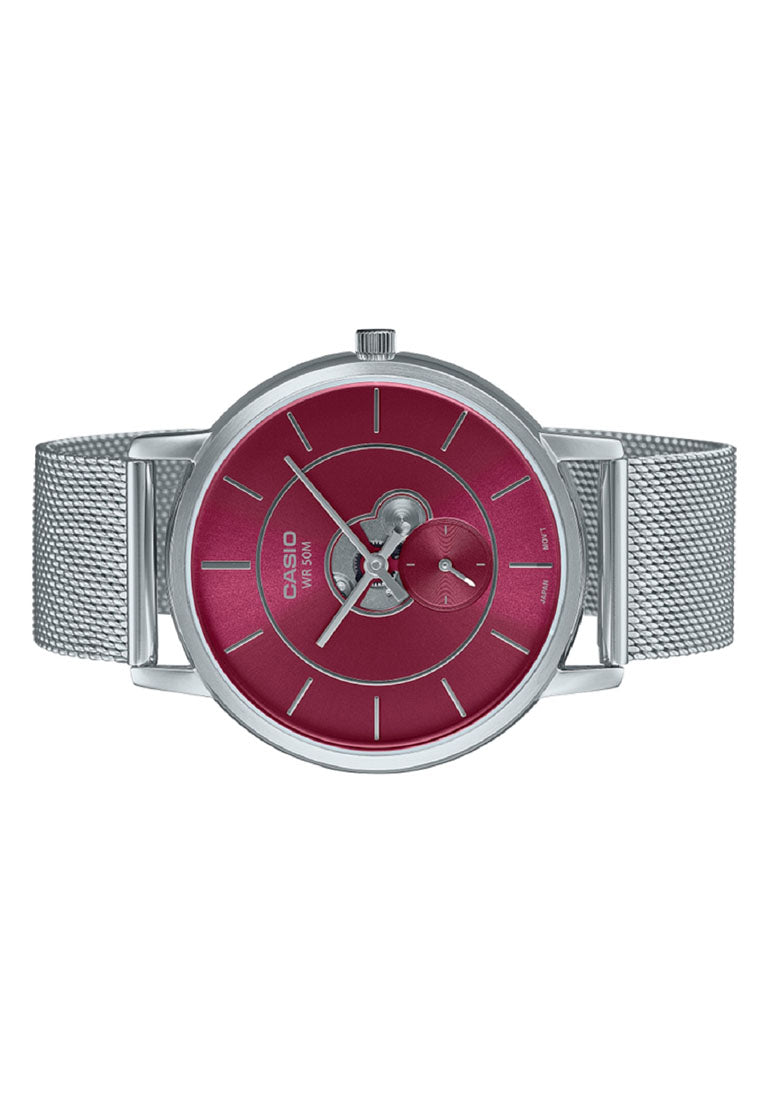 Casio MTP-B130M-4A Analog Stainless Steel Strap Watch For Men-Watch Portal Philippines
