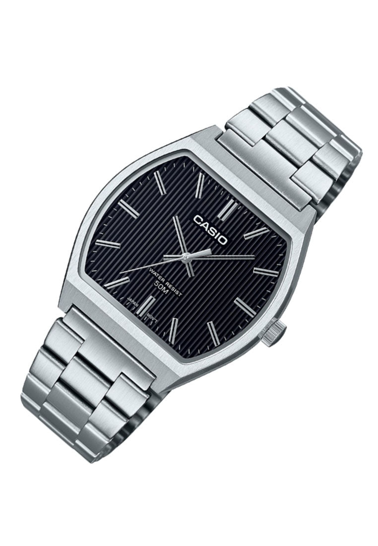 Casio MTP-B140D-1A Analog Stainless Steel Strap Watch For Men-Watch Portal Philippines
