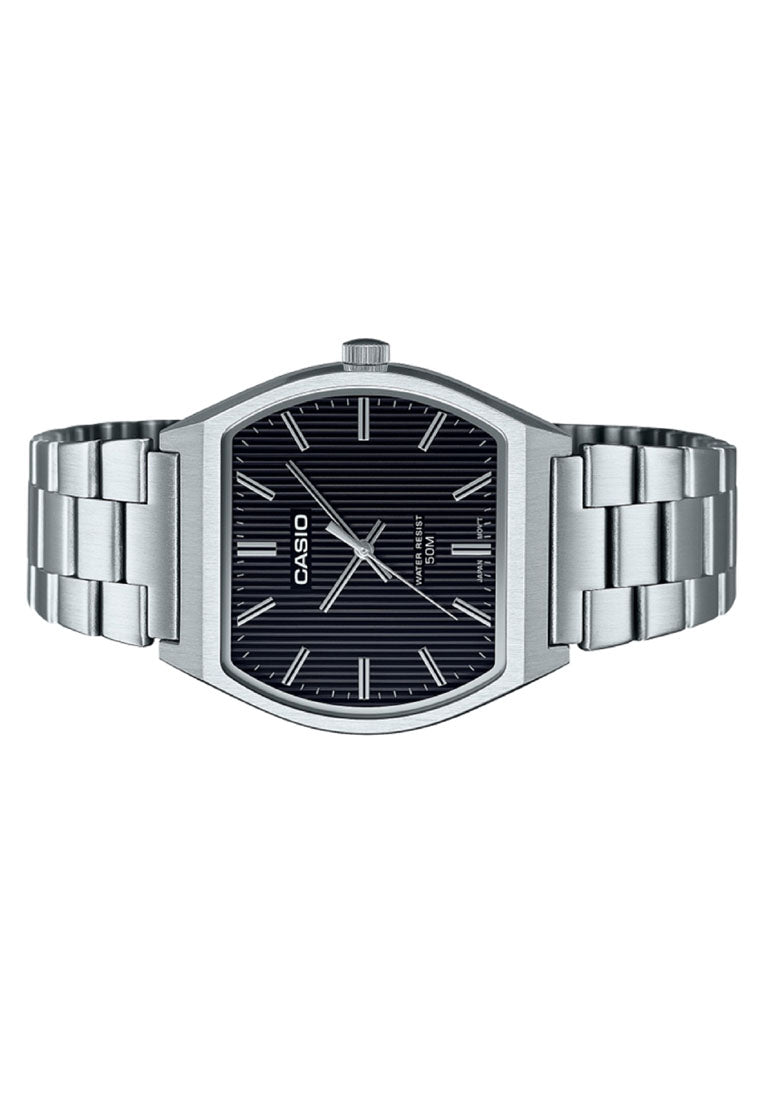 Casio MTP-B140D-1A Analog Stainless Steel Strap Watch For Men-Watch Portal Philippines