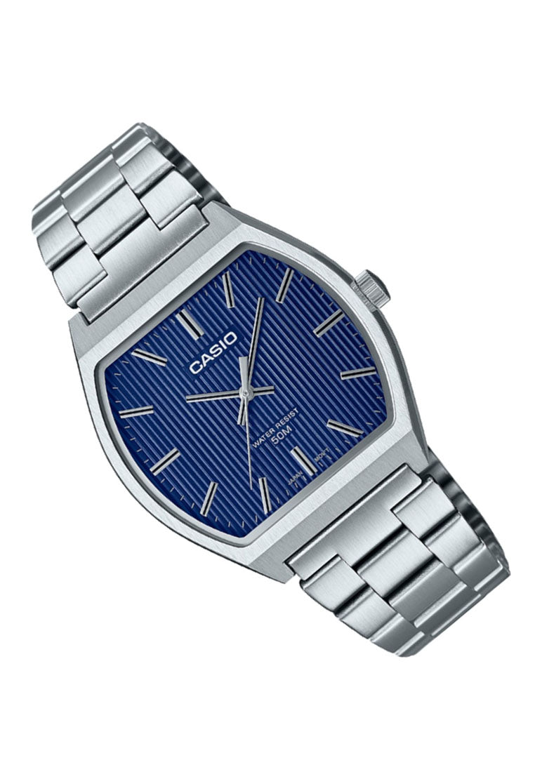 Casio MTP-B140D-2A Analog Stainless Steel Strap Watch For Men-Watch Portal Philippines