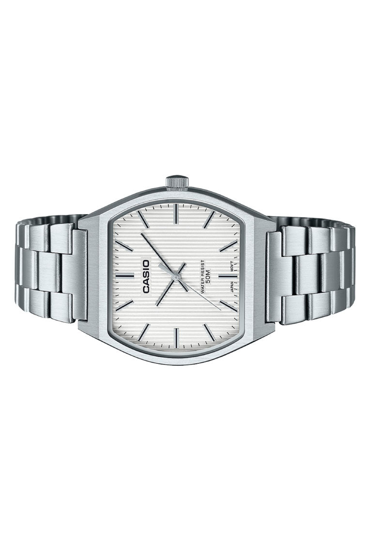 Casio MTP-B140D-7A Analog Stainless Steel Strap Watch For Men-Watch Portal Philippines