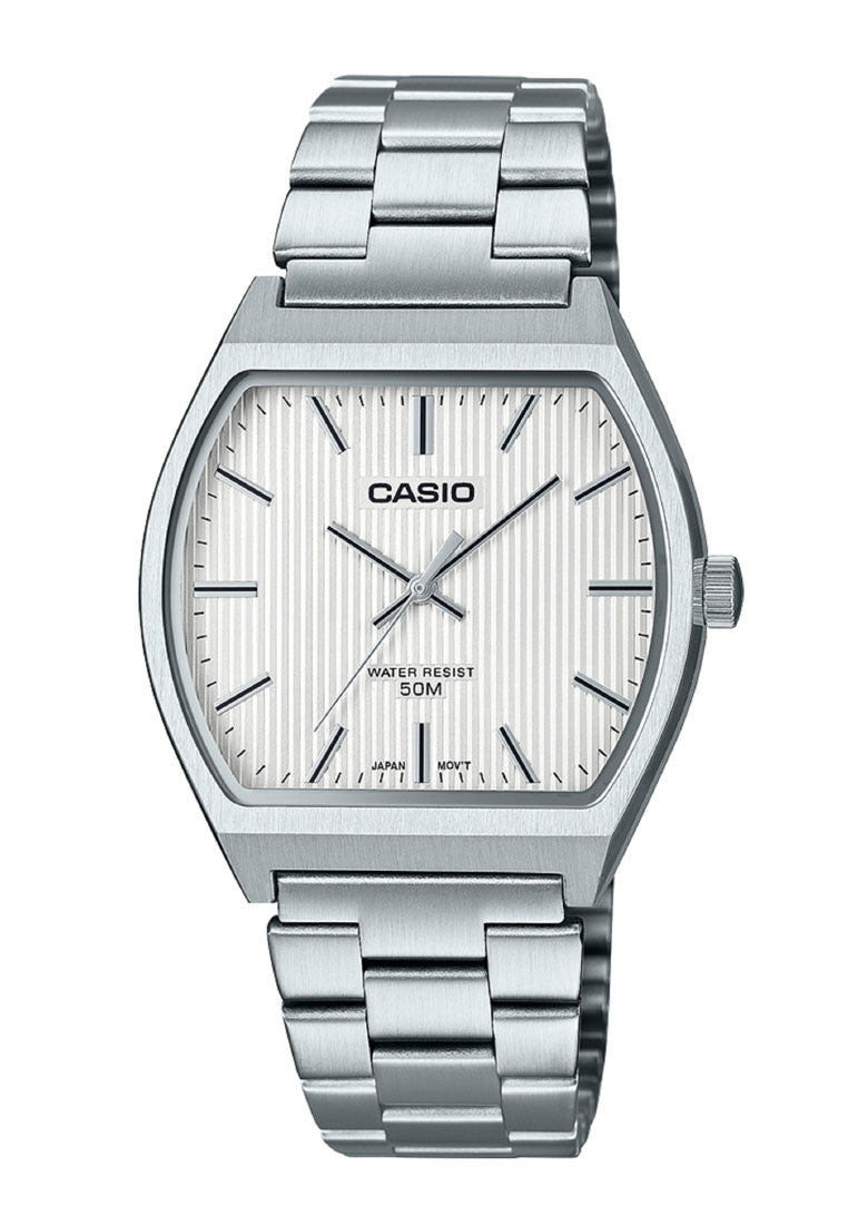 Casio MTP-B140D-7A Analog Stainless Steel Strap Watch For Men-Watch Portal Philippines