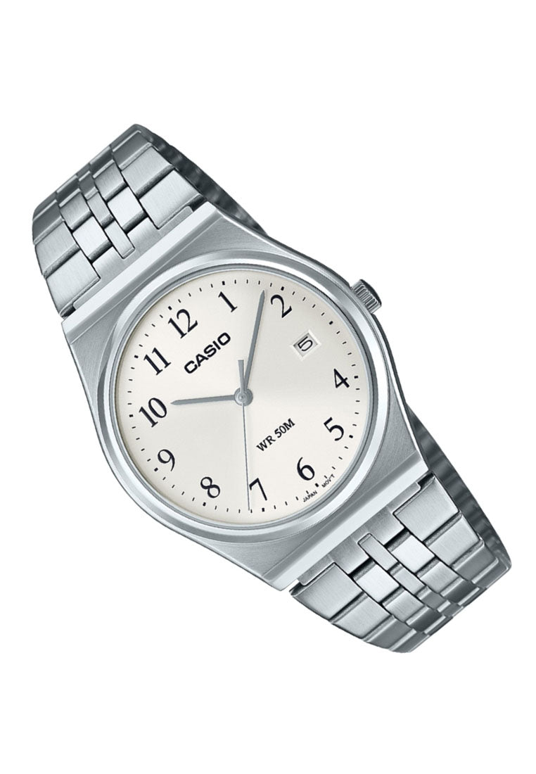 Casio MTP-B145D-7B Analog Stainless Steel Strap Watch For Men-Watch Portal Philippines