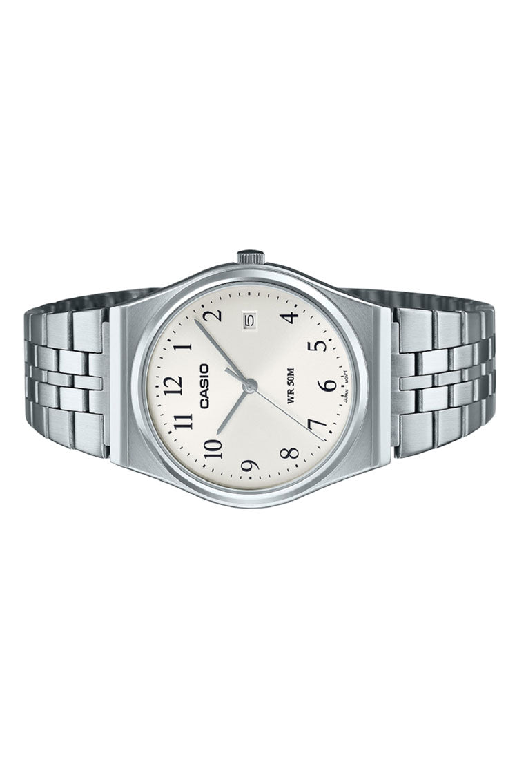 Casio MTP-B145D-7B Analog Stainless Steel Strap Watch For Men-Watch Portal Philippines