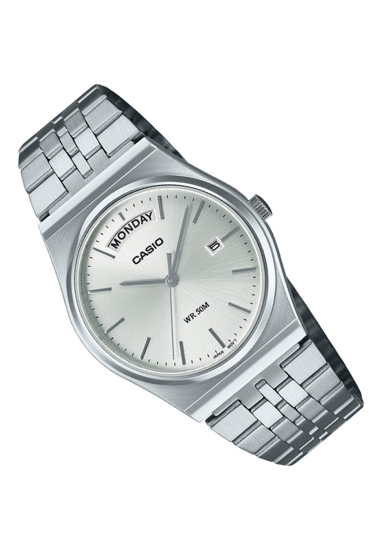 Casio MTP-B146D-7A Analog Stainless Steel Band Watch For Men-Watch Portal Philippines