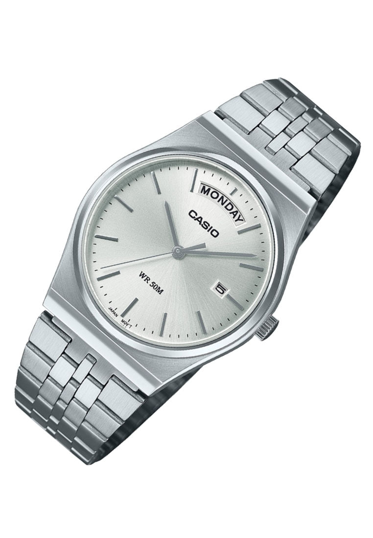 Casio MTP-B146D-7A Analog Stainless Steel Band Watch For Men-Watch Portal Philippines