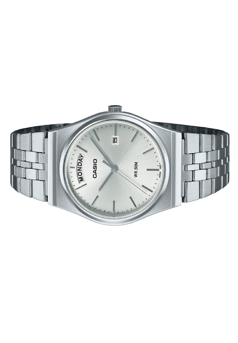 Casio MTP-B146D-7A Analog Stainless Steel Band Watch For Men-Watch Portal Philippines
