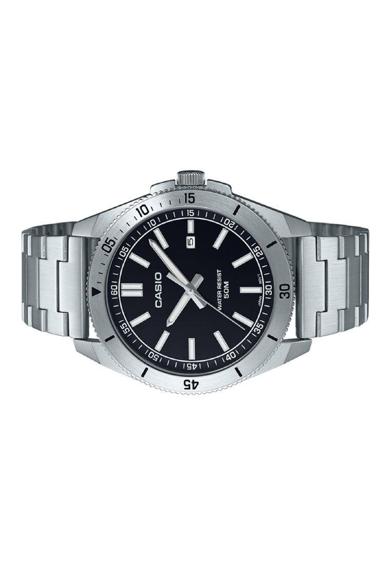 Casio MTP-B155D-1E Analog Stainless Steel Strap Watch for Men-Watch Portal Philippines