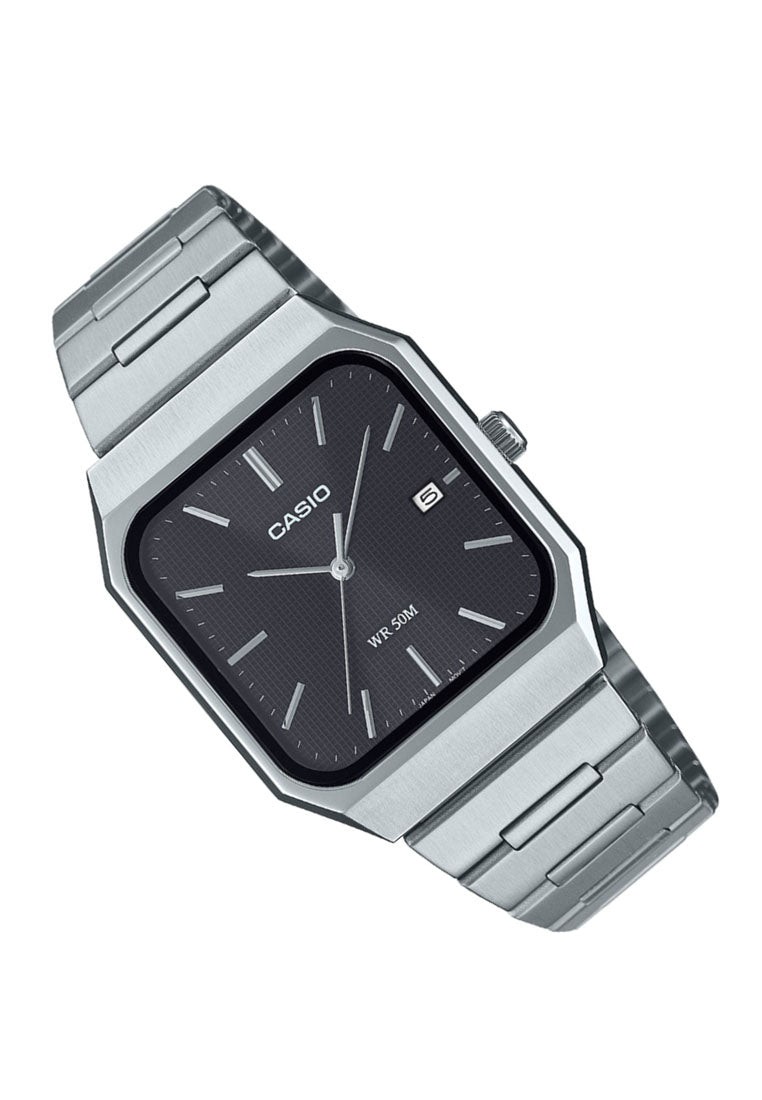 Casio MTP-B185D-1A Analog Stainless Steel Strap Watch For Men-Watch Portal Philippines
