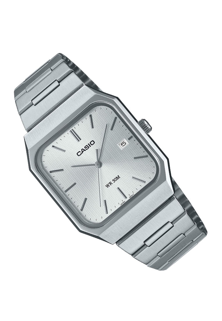 Casio MTP-B185D-7A Analog Stainless Steel Strap Watch For Men-Watch Portal Philippines