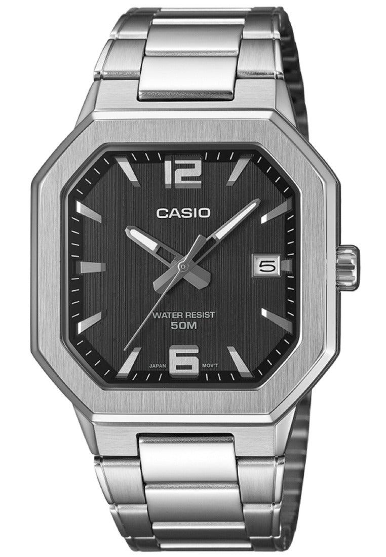 Casio MTP-B195D-1AVDF Stainless Steel Strap Analog Watch for Men-Watch Portal Philippines