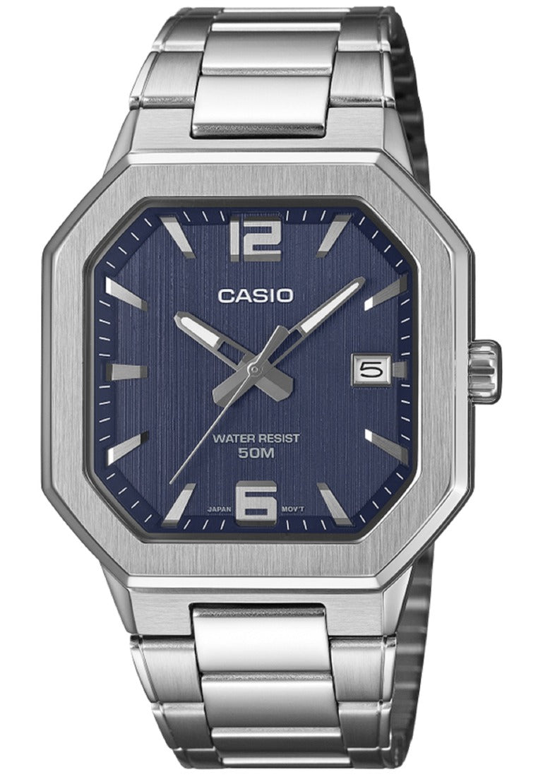 Casio MTP-B195D-2AVDF Stainless Steel Strap Analog Watch for Men-Watch Portal Philippines