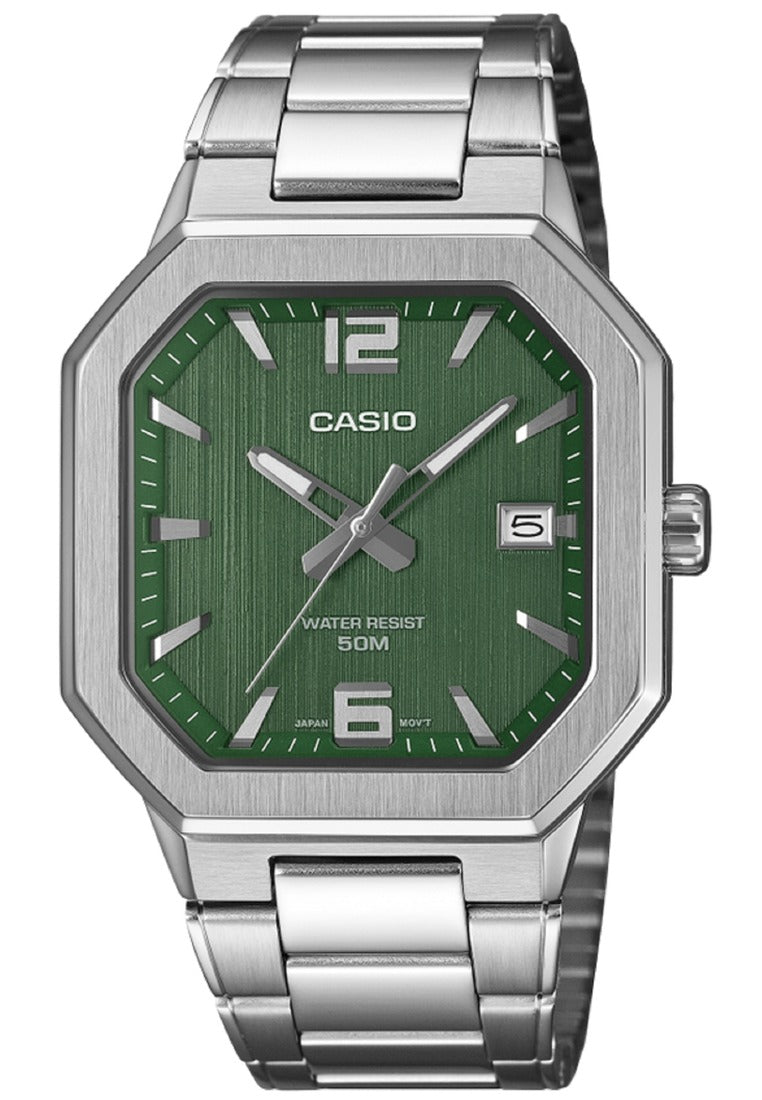 Casio MTP-B195D-3AVDF Stainless Steel Strap Analog Watch for Men-Watch Portal Philippines