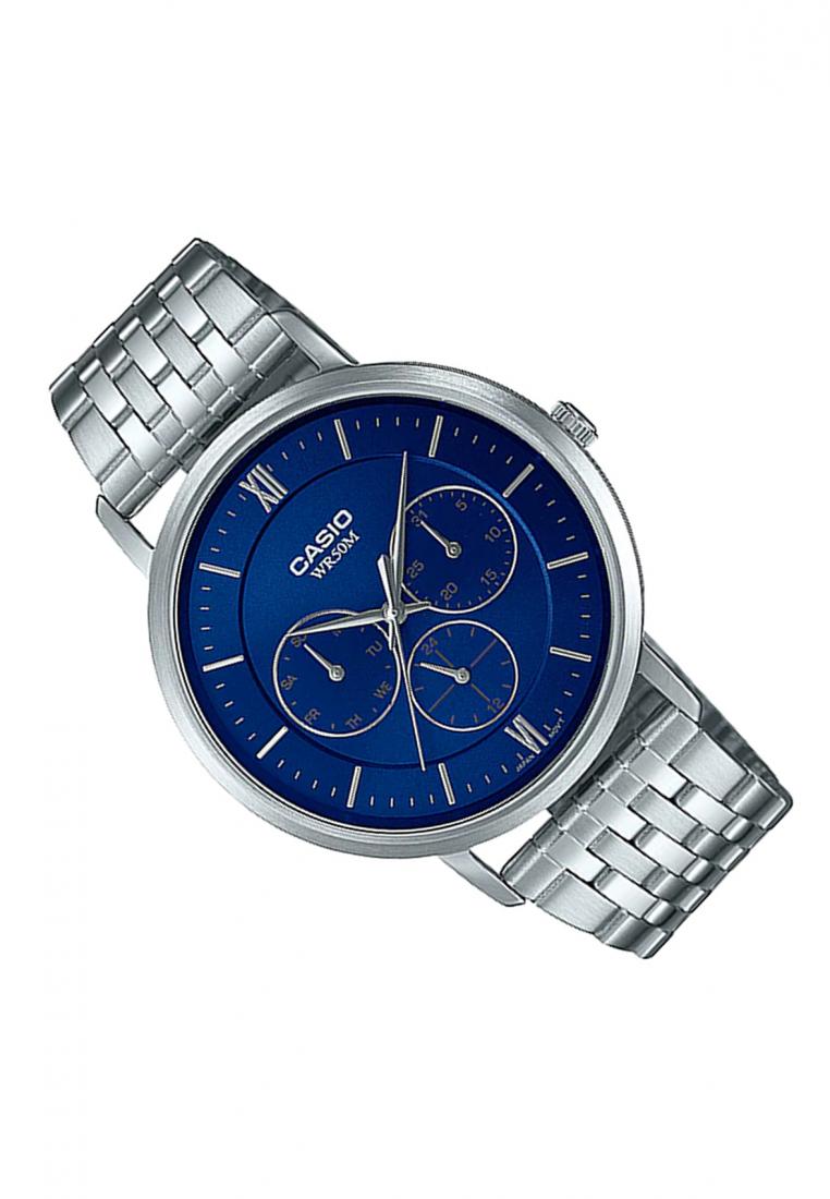 Casio MTP-B300D-2A Analog Stainless Steel Strap Watch For Men-Watch Portal Philippines