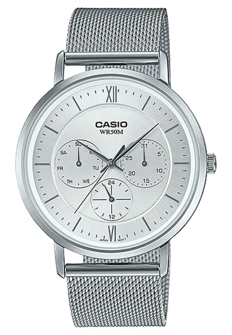 Casio MTP-B300M-7A Analog Stainless Steel Strap Watch For Men-Watch Portal Philippines