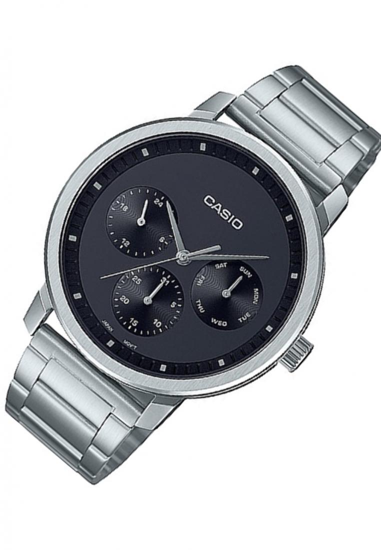 Casio MTP-B305D-1E Analog Stainless Steel Strap Watch For Men-Watch Portal Philippines