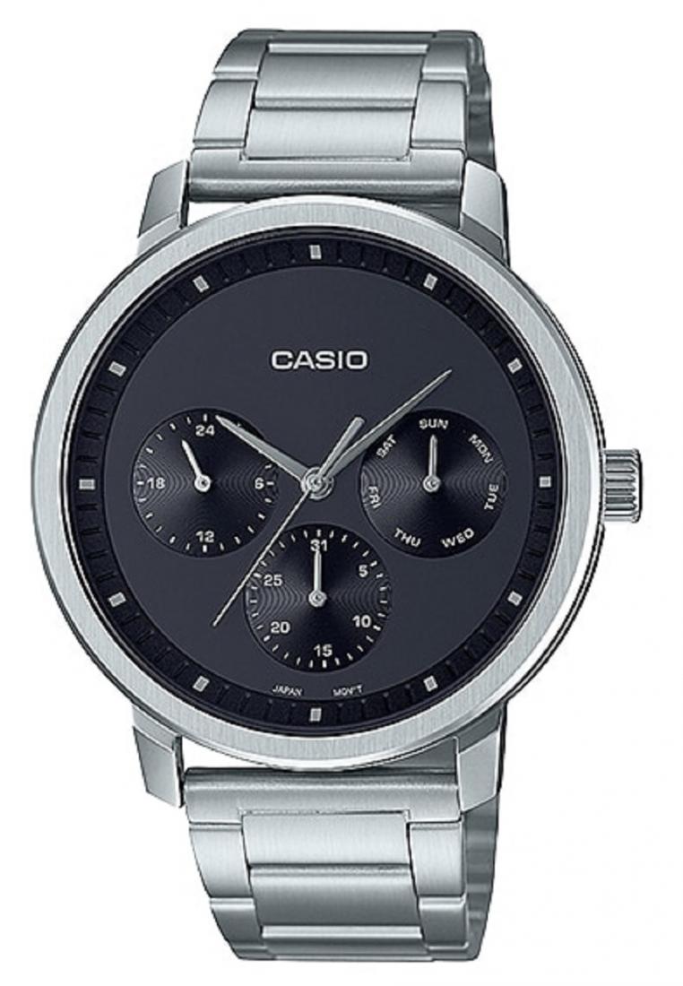 Casio MTP-B305D-1E Analog Stainless Steel Strap Watch For Men-Watch Portal Philippines