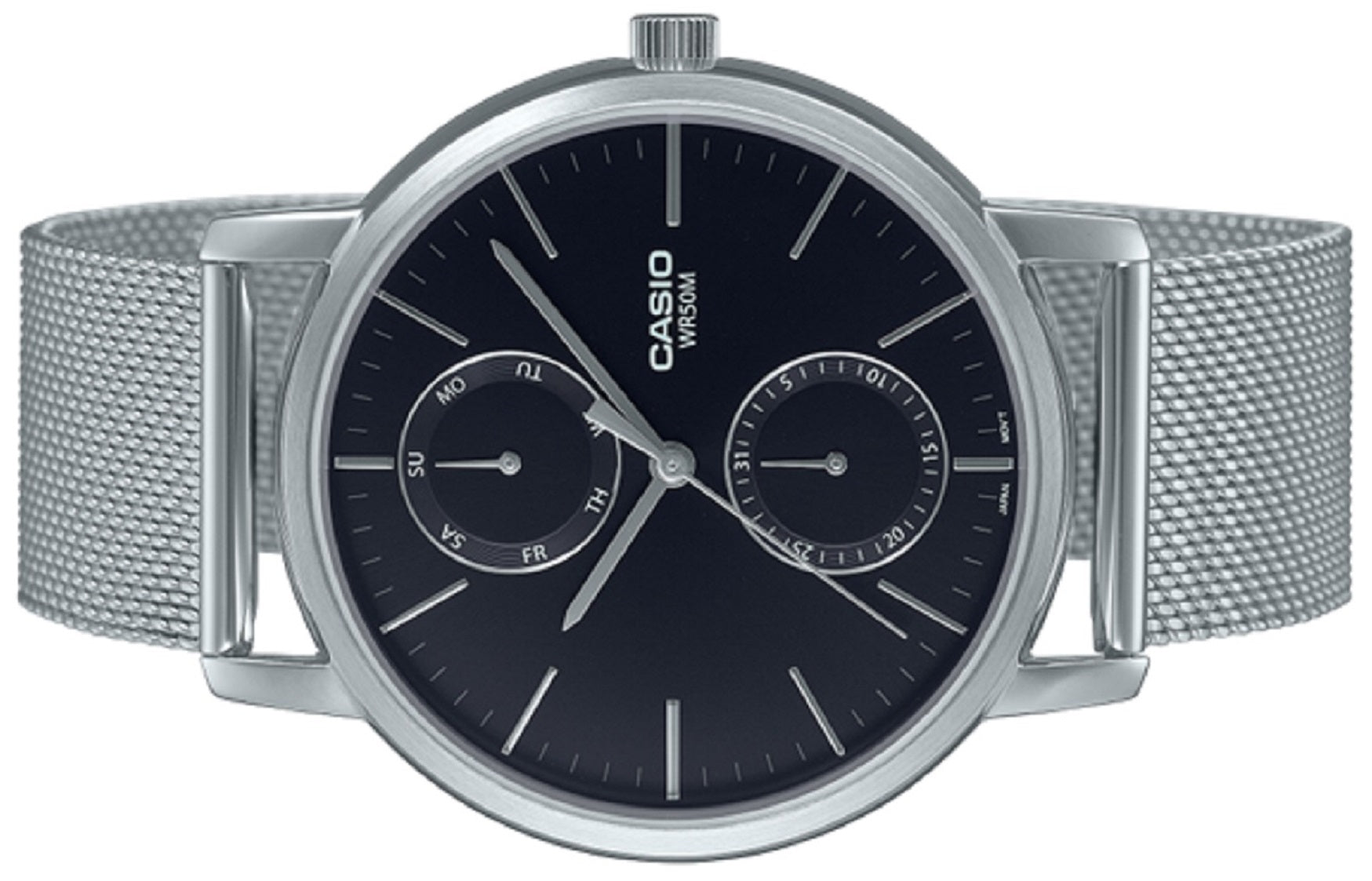 Casio MTP-B310M-1A Analog Stainless Steel Strap Watch For Men-Watch Portal Philippines