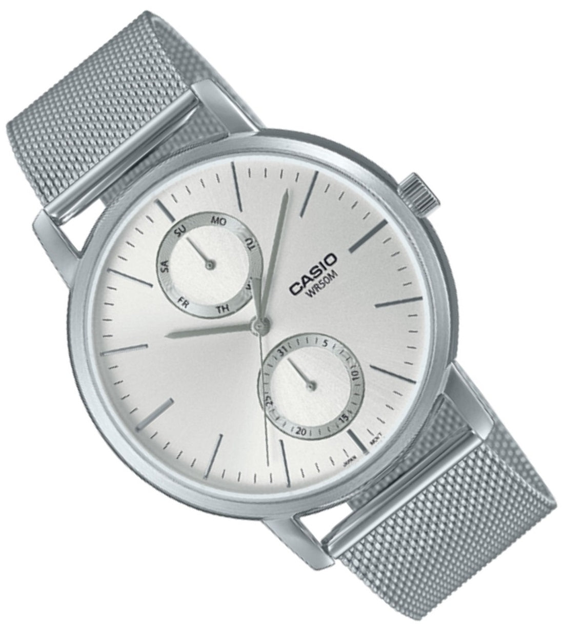 Casio MTP-B310M-7A Analog Stainless Steel Strap Watch For Men-Watch Portal Philippines