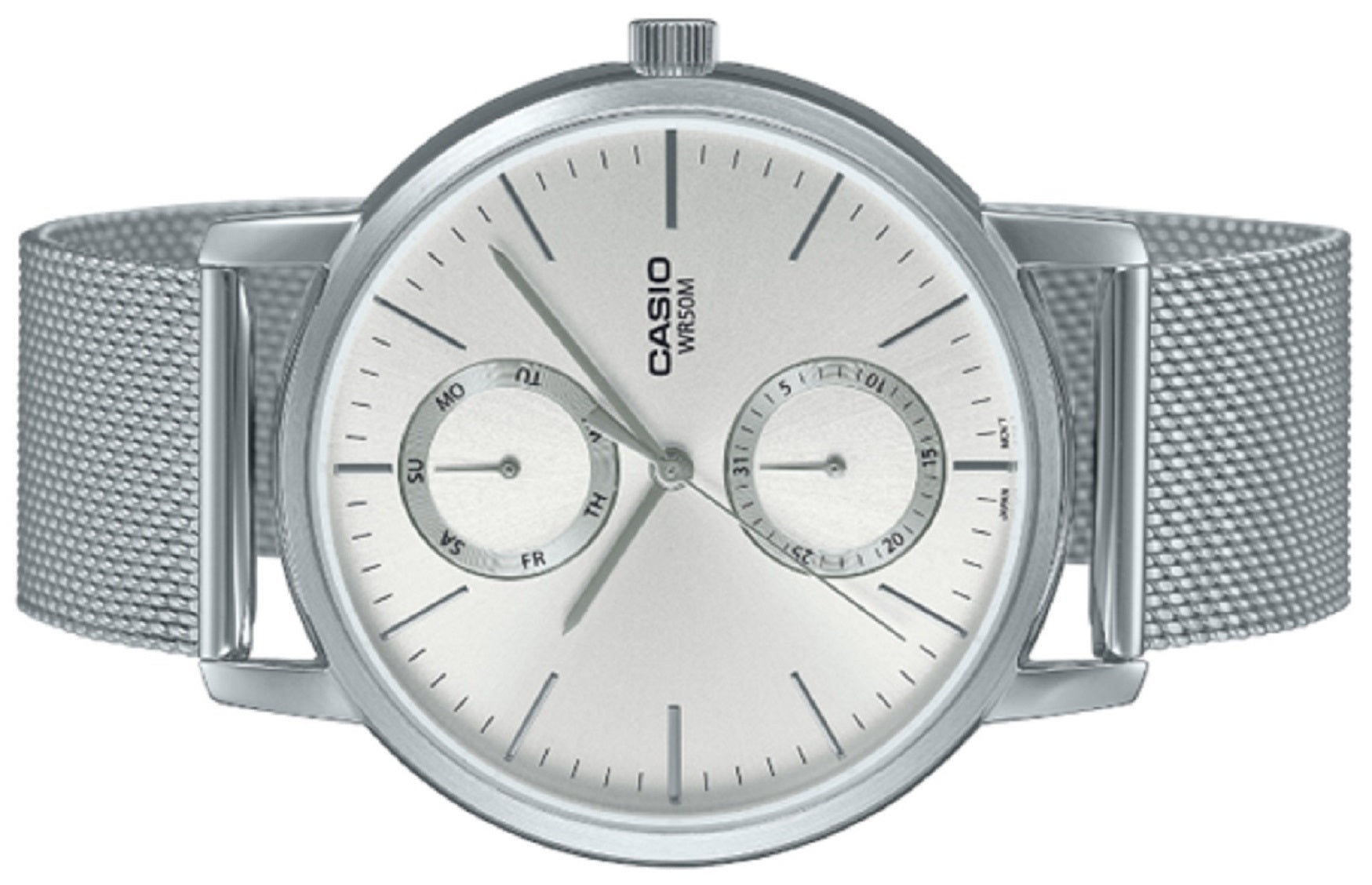Casio MTP-B310M-7A Analog Stainless Steel Strap Watch For Men-Watch Portal Philippines