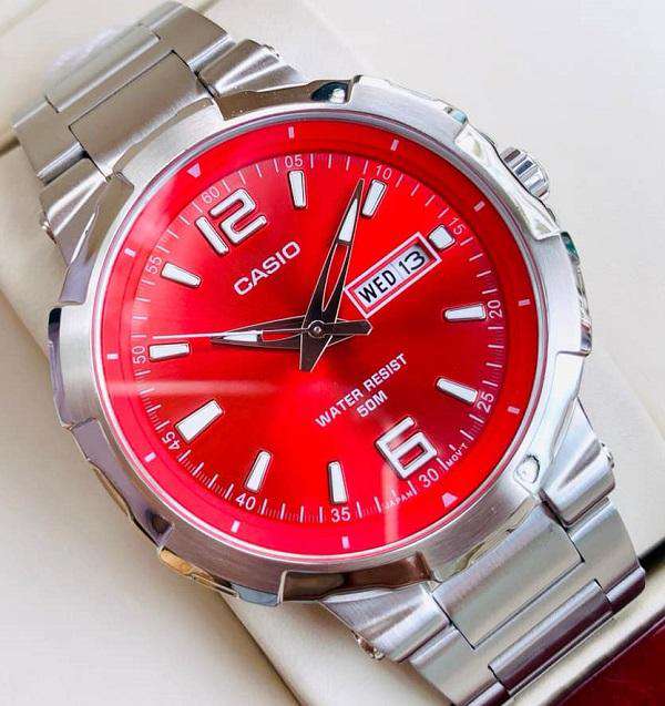 Casio MTP-E119D-4AVDF Silver Stainless Watch for Men-Watch Portal Philippines