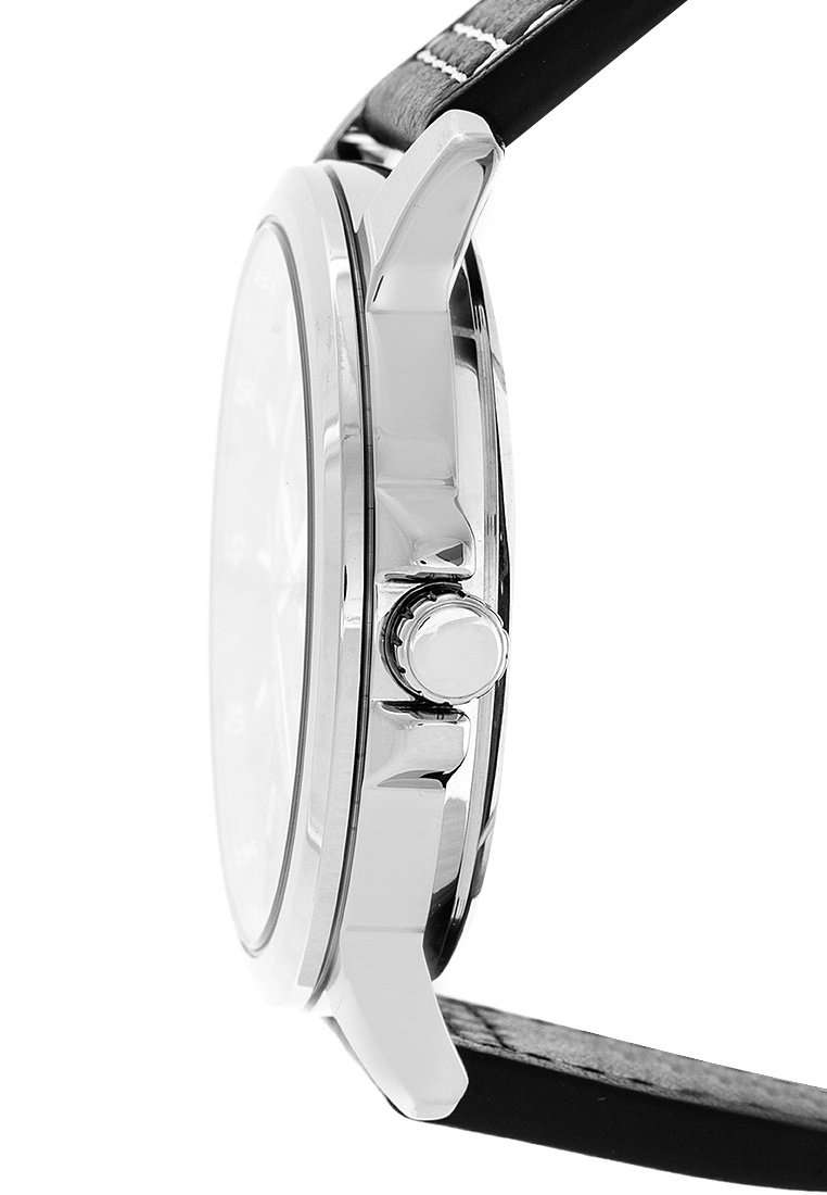 Casio MTP-E130L-2A1VDF Black Leather Strap Watch for Men-Watch Portal Philippines